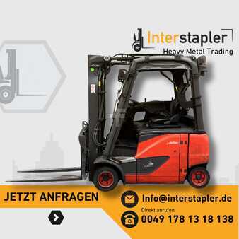 Elektrisk- 4 hjul  Linde E20PH-02 Triplex Halbkabine SS & ZVG (1)