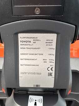 Ledstaplare gå 2019  Toyota SPE120 Wenig Stunden Endkunden fertig (14)