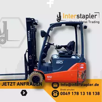 Elektro 3 Rad  Toyota 8FBE20T Duplex DZH Nur 2711BH (1)