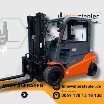 Eléctrico - 4 rodas 2019  Toyota 8FBMT50 client-ready Positioner double pedal (1)