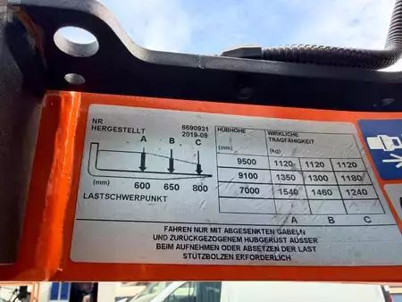 Schubmaststapler 2019  BT/Toyota RRE160H (13)