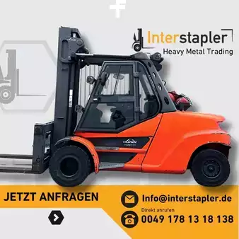 Gázüzemű targonca 2017  Linde H80T-03/1100 (1)