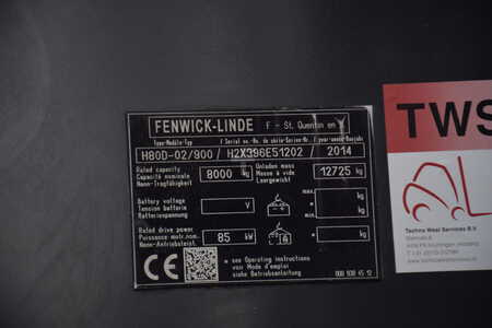 Diesel gaffeltruck 2014  Linde H80D-02/900 (10)