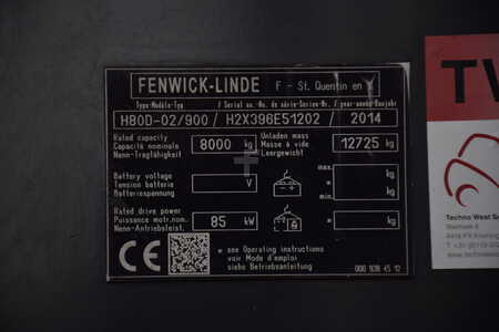 Diesel gaffeltruck 2014  Linde H80D-02/900 (11)