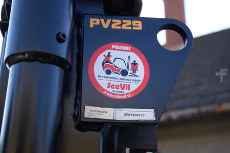 Ruční vysokozdvižný vozík 2006  Mitsubishi SBP16N (6)