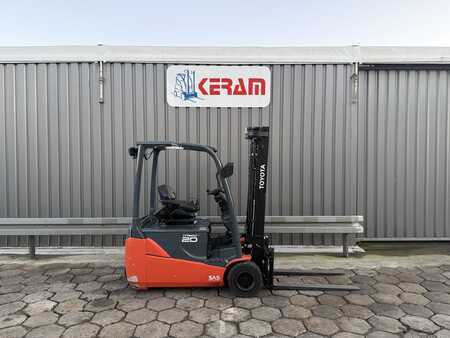 Elektromos 3 kerekű 2018  Toyota 8FBE20T (1)