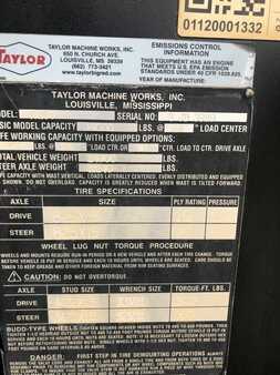 Carretilla elevadora diésel 2014  Taylor TX-160 (2)