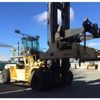 Montacargas diésel 1973  Hyster h550hd (2)