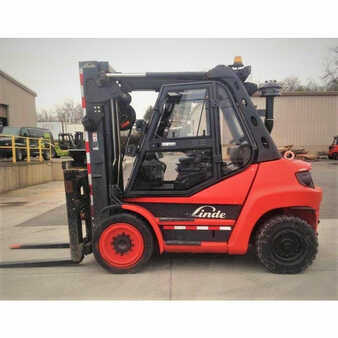 Carretilla elevadora diésel 2013  Linde h80d (1)