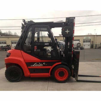 Carretilla elevadora diésel 2013  Linde h80d (2)