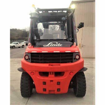 Carretilla elevadora diésel 2013  Linde h80d (4)