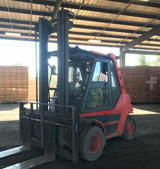 Carretilla elevadora diésel 2007  Linde h80d (2)