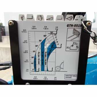 Manipulador Telescópico fijo 2017  Genie gth5519 (11)