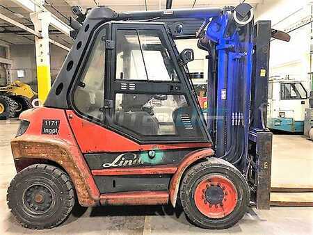 Carretilla elevadora diésel 2012  Linde h80d (4)