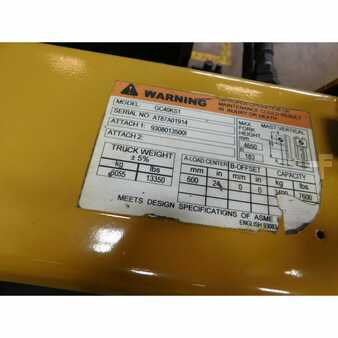 Carretilla elevadora GLP 2006  CAT Lift Trucks gc40k (10)