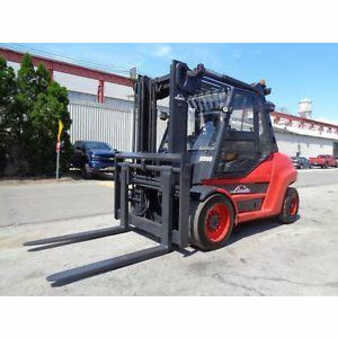 Carretilla elevadora diésel - Linde h80d (2)