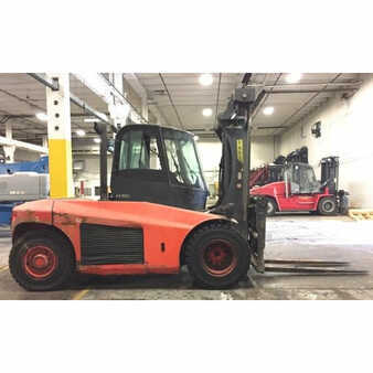 Carretilla elevadora diésel 2009  Linde h190d (2)