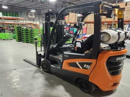 Propane Forklifts 2021  Doosan gc15s (2)