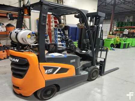 Propane Forklifts 2021  Doosan gc15s (3)