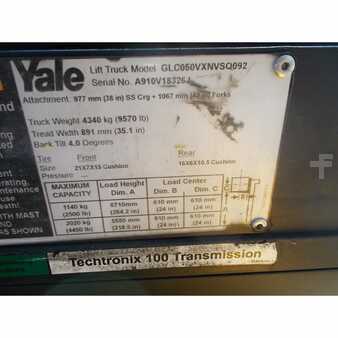 Carretilla elevadora GLP 2011  Yale glc050vxnvsq092 (12)