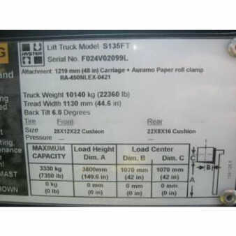 Diesel Forklifts 2013  Hyster s135ft (13)