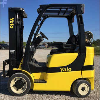 Carretilla elevadora GLP 2007  Yale glc050vxn (6)