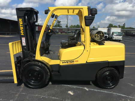 Propane Forklifts 2012  Hyster h120ft (1) 