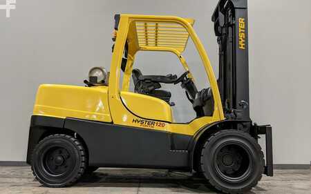 Propane Forklifts 2014  Hyster h120ft (1) 