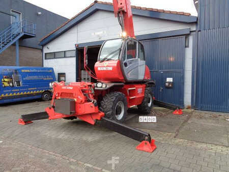 Telescopic forklift rigid 2008  Manitou MRT 2150 (1)