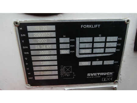 Carrelli elevatori diesel 2002  Svetruck 16120 (17)