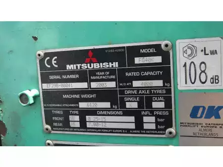 Carrelli elevatori GPL 2003  Mitsubishi FG40K (8)