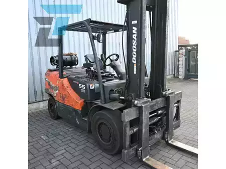 LPG VZV 2009  Doosan G55C-5 LPG Heftruck (10)
