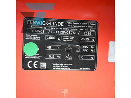 Skyvemast 2019  Linde R16B-01 Reachtruck (15)