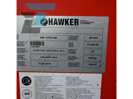 Skyvemast 2019  Linde R16B-01 Reachtruck (16)