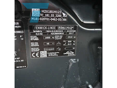 Elektro čtyřkolový VZV 2017  Linde E16-02 Elektrische heftruck (15)