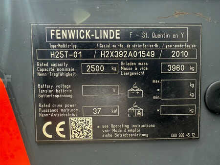 Dieseltruck 2010  Linde H25T LPG Heftruck (16)