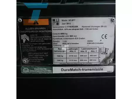 Wózki gazowe 2012  Hyster H3.0FT H3.0FT LPG Heftruck (13)