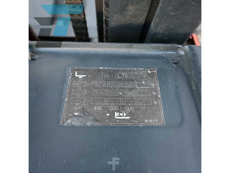 Ledstaplare gå 2011  Linde L16 Elektrische stapelaar (10)