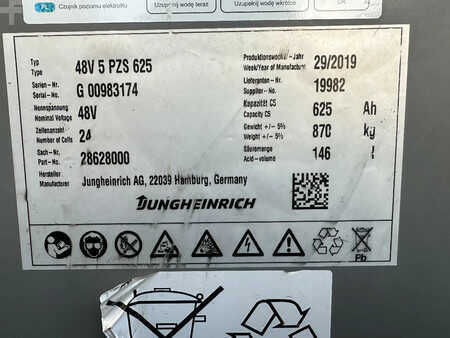 El Truck - 3-hjul 2019  Jungheinrich EFG218K Elektrische Heftruck (17)