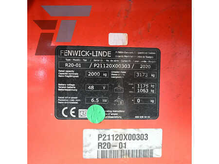 Retráctil 2020  Linde R20-01 reachtruck (15)