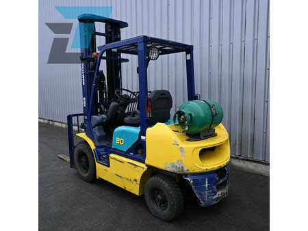 Treibgasstapler 1999 Komatsu FG20HT-12 LPG Heftruck (3)