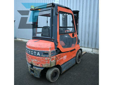 Elektro čtyřkolový VZV 2002  Toyota 7FBH25 Elektrische heftruck (9)