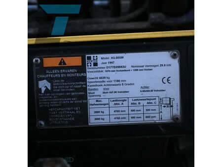 Gázüzemű targoncák 1997  Hyster H3.00XM LPG Heftruck (18)