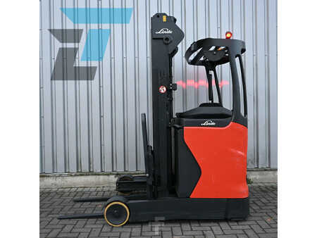 Retraky 2015  Linde R14-01 Elektrische reachtruck 3235H! Batterij 2020! (1)