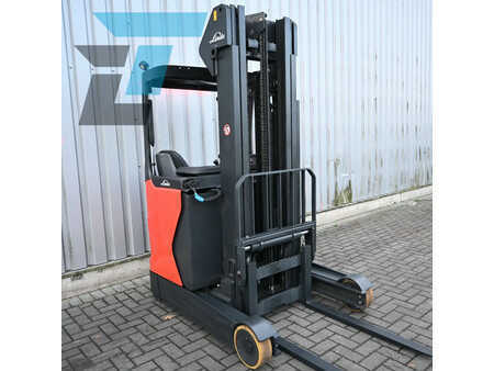 Retraky 2015  Linde R14-01 Elektrische reachtruck 3235H! Batterij 2020! (12)
