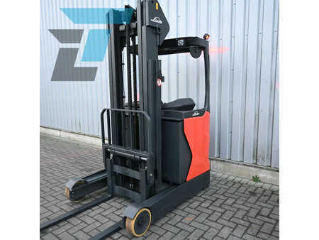 Retraky 2015  Linde R14-01 Elektrische reachtruck 3235H! Batterij 2020! (13)
