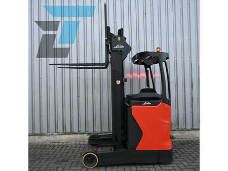Retraky 2015  Linde R14-01 Elektrische reachtruck 3235H! Batterij 2020! (4)