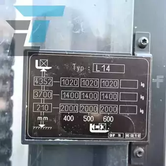 Ruční vysokozdvižný vozík 2016  Linde L14 (14)