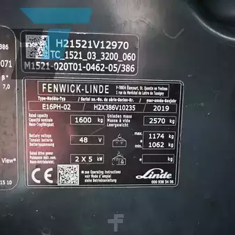 Chariots électriques à 4 roues 2019  Linde E16PH-02 (15)