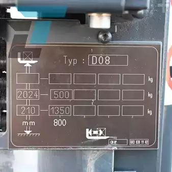 Ruční vysokozdvižný vozík 2019  Linde D08 (12)